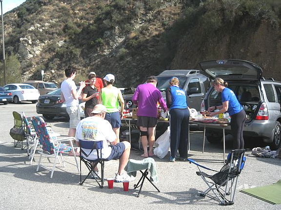 East Fork Parking lot party